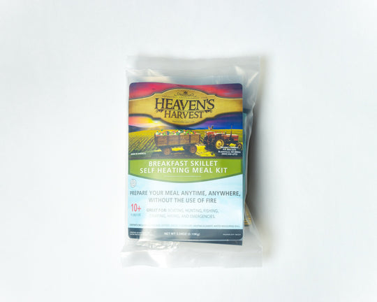 Heaven's Harvest: Self-Heating Meal Kit - Sausage, Egg, & Potato Breakfast Skillet