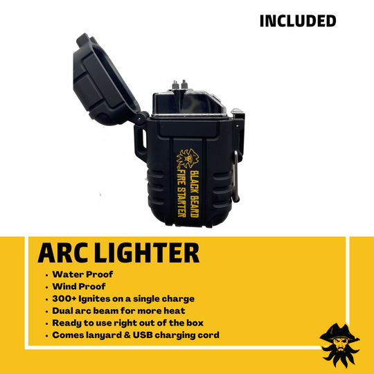 Black Beard: Fire Plug Kit | Fire Starter Kit