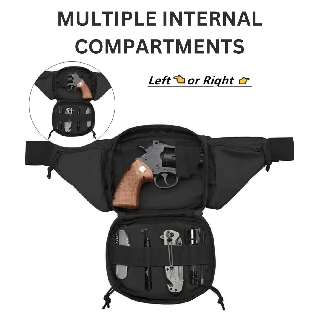 Jupiter Gear: Tactical Waist Bag & MOLLE EDC Pouch For Outdoor Activities