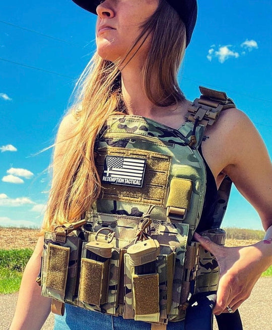 Redemption Tactical Crusader 2.0® Armore Kit - Lightweight Level IV Plates + Plate Carrier - Full Kit
