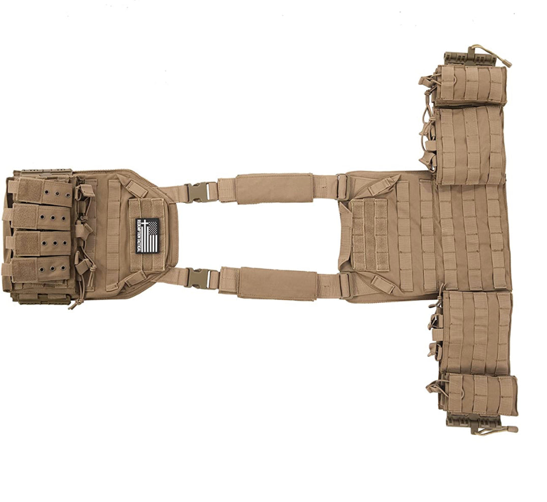 Snow Camo Quick Release Plate Carrier