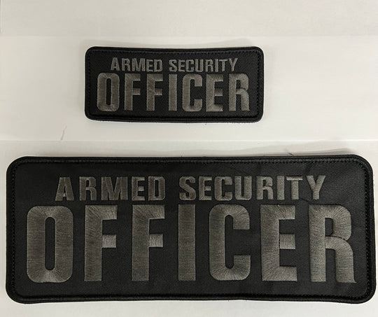 First Responder / Duty Vest:  Black Plate Carrier + Level IIIA Plates + Patch