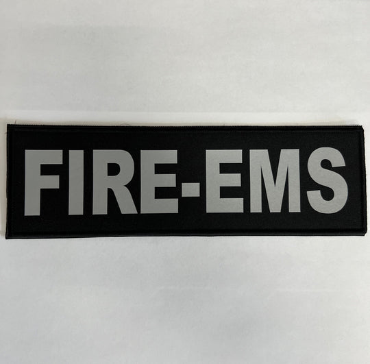 First Responder / Duty Vest:  Black Plate Carrier + Level IIIA Plates + Patch