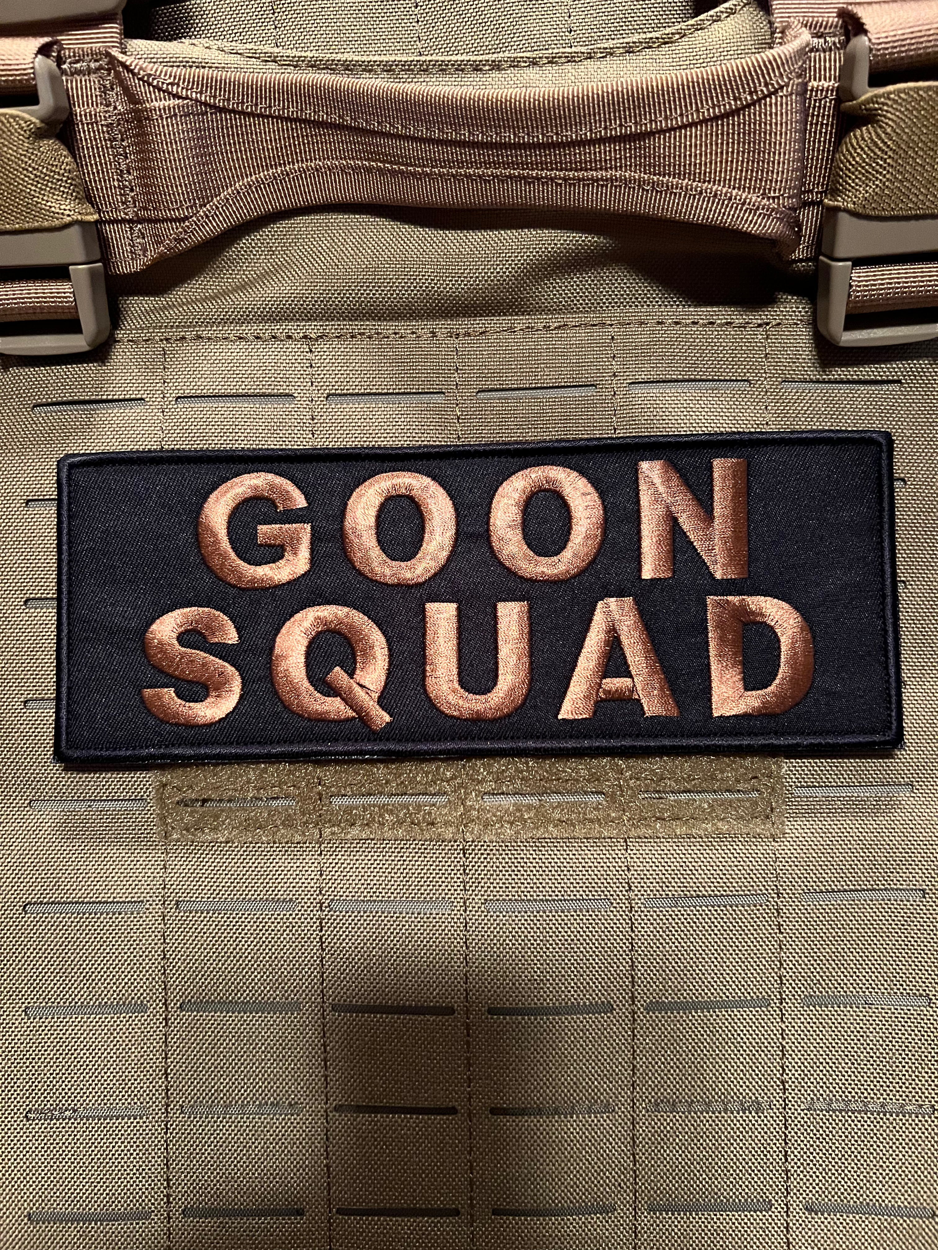 Goon Squad Patch w/ Hook and Loop – Apex Outlander™ LLC