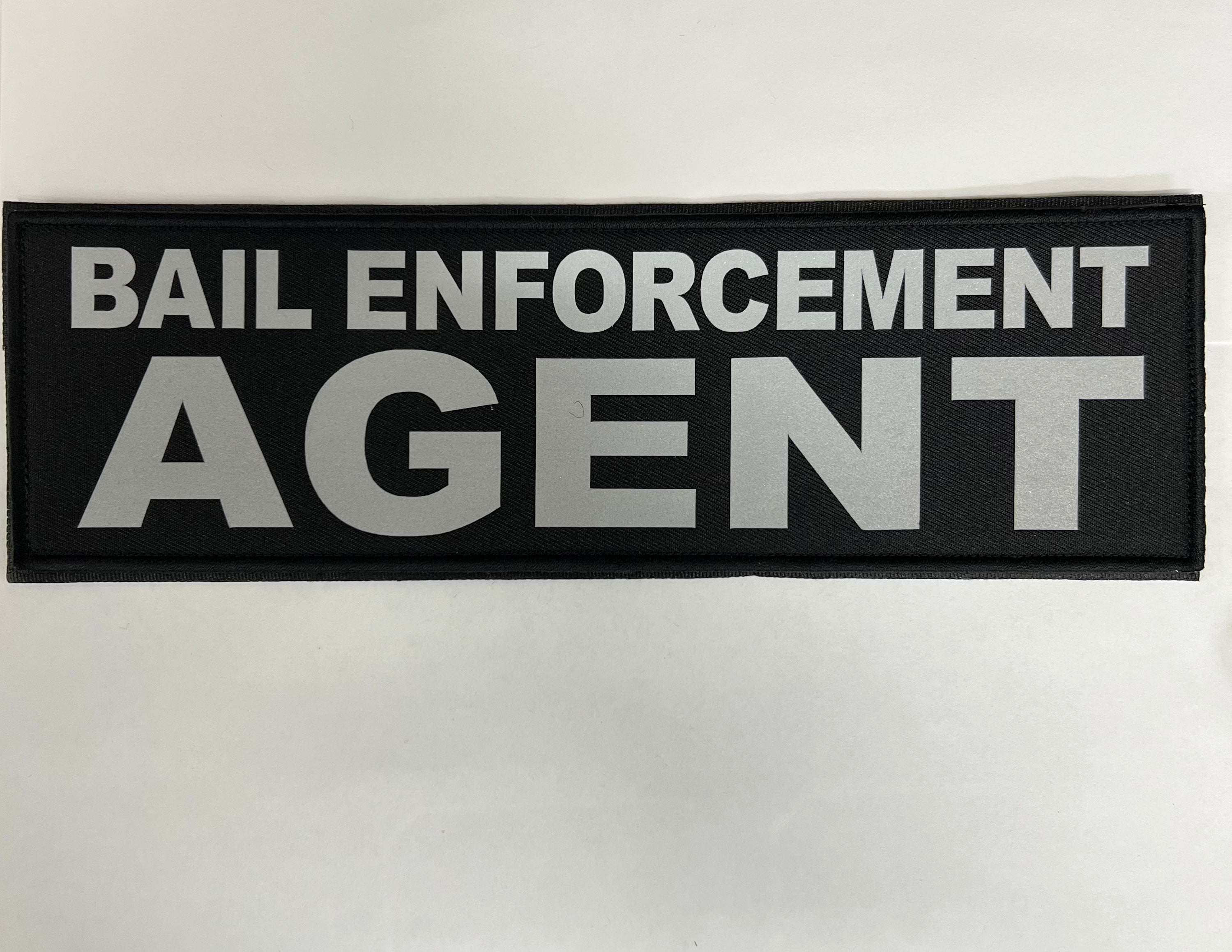 BAIL ENFORCEMENT AGENT Patches w/ Hook and Loop – Apex Outlander™ LLC