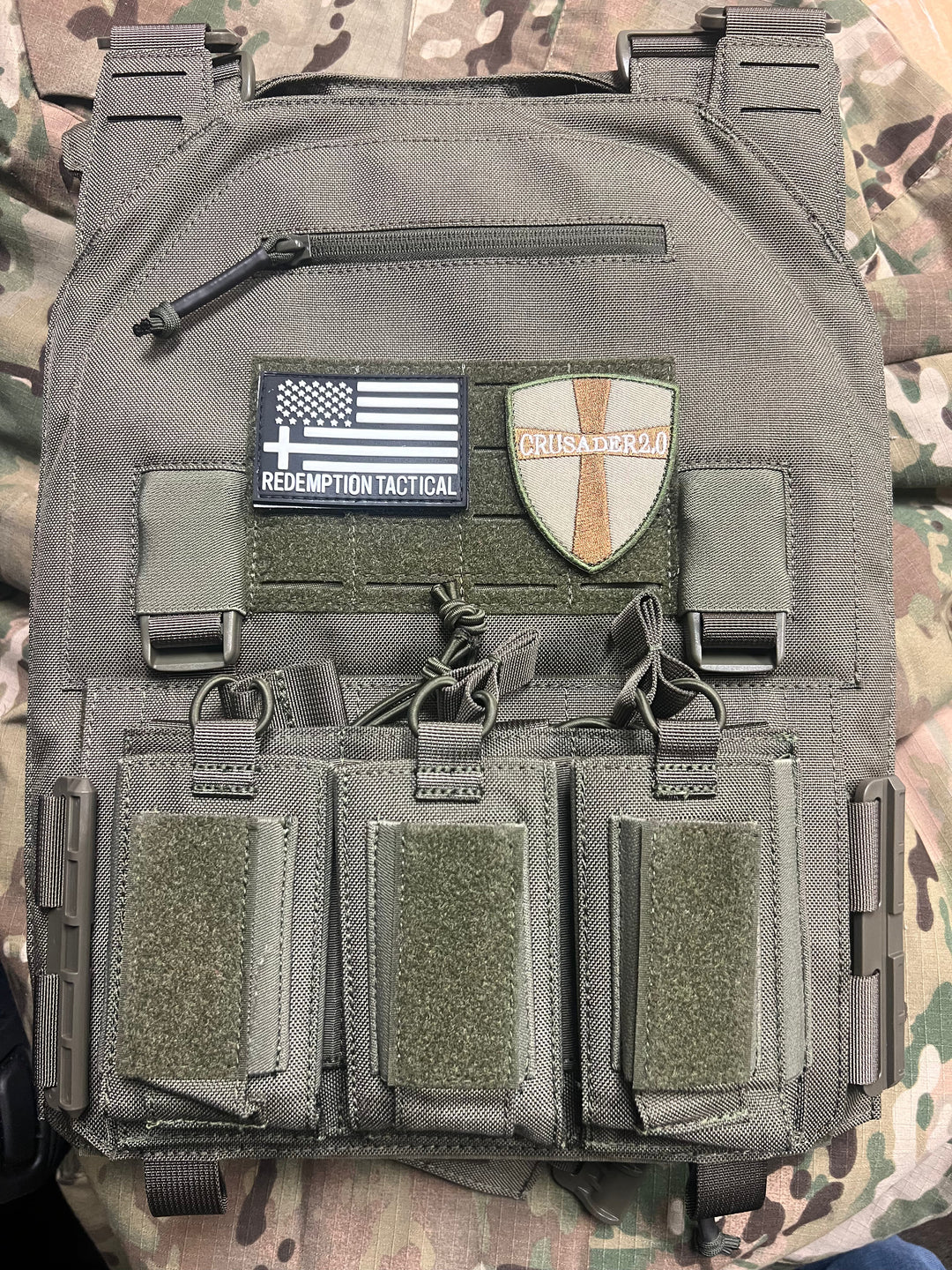 Redemption Tactical® Crusader 2.0 XL V4 Plate Carrier w/ Side Cummerbund