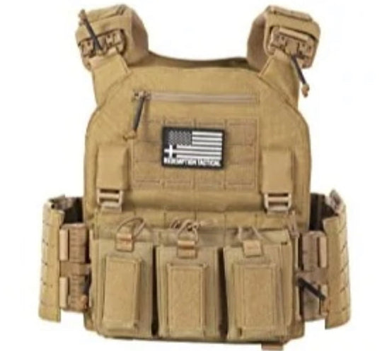 Redemption Tactical Crusader 2.0® - St. Michael Armor Kit - Carrier + Medical Kit + + Level IV Plates + Level III Side Plates