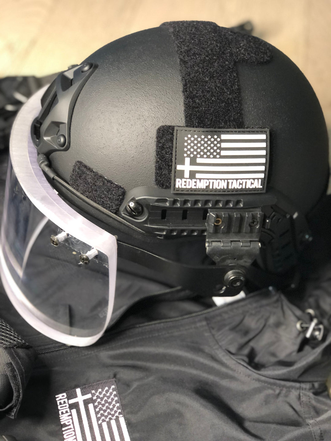 Ballistic Glass Face Shield Level IIIA