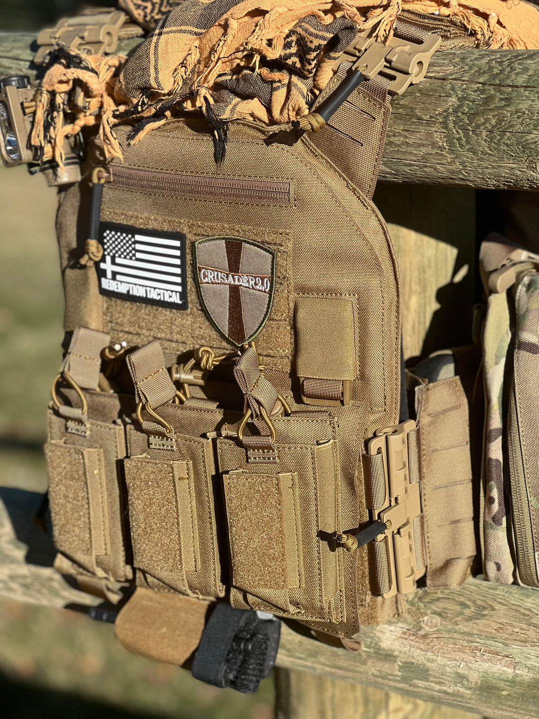 Redemption Tactical "CRUSADER 2.0"® V4 Vest - Plate Carrier Only