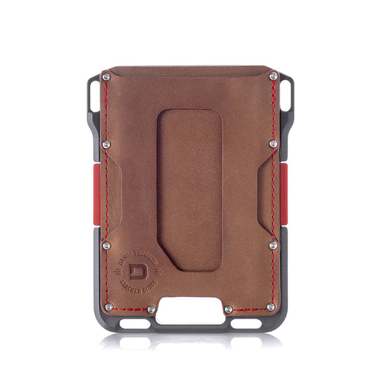 Dango: M1 MAVERICK™ WALLET - SPECIAL EDITION - SLATE GREY - SINGLE POCKET LEATHER