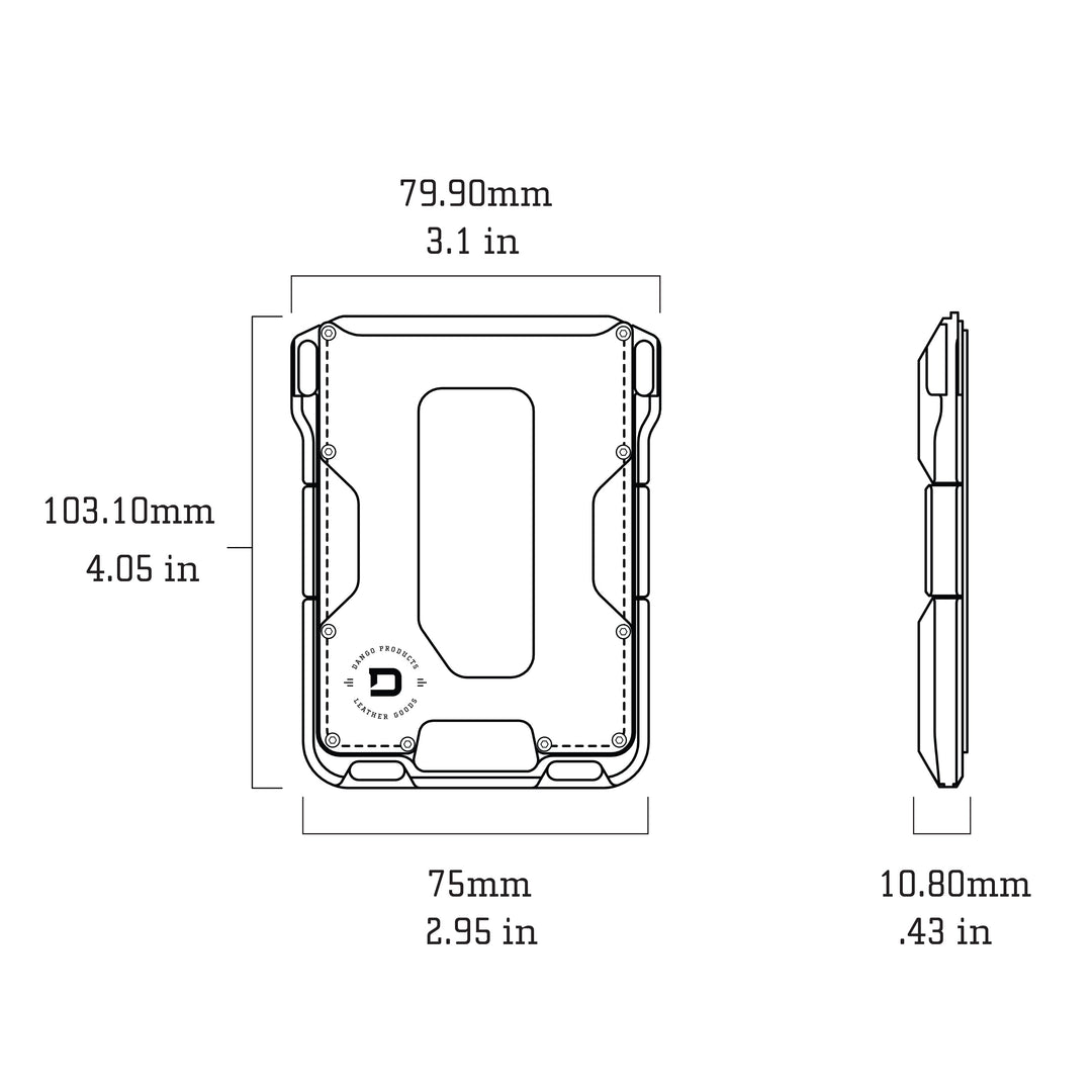 Dango: M1 MAVERICK™ WALLET - SPECIAL EDITION - RAW - SINGLE POCKET
