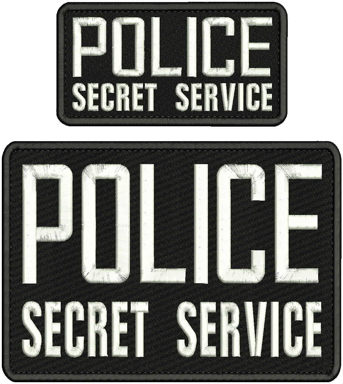 Police Secret Service Patches w/ Hook and Loop – Apex Outlander™ LLC