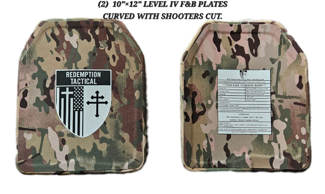 Ballistic Plates Level IV