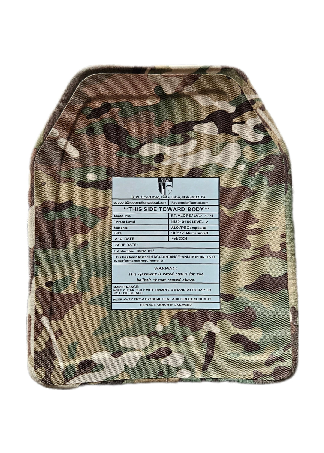 Ballistic Plates Level III