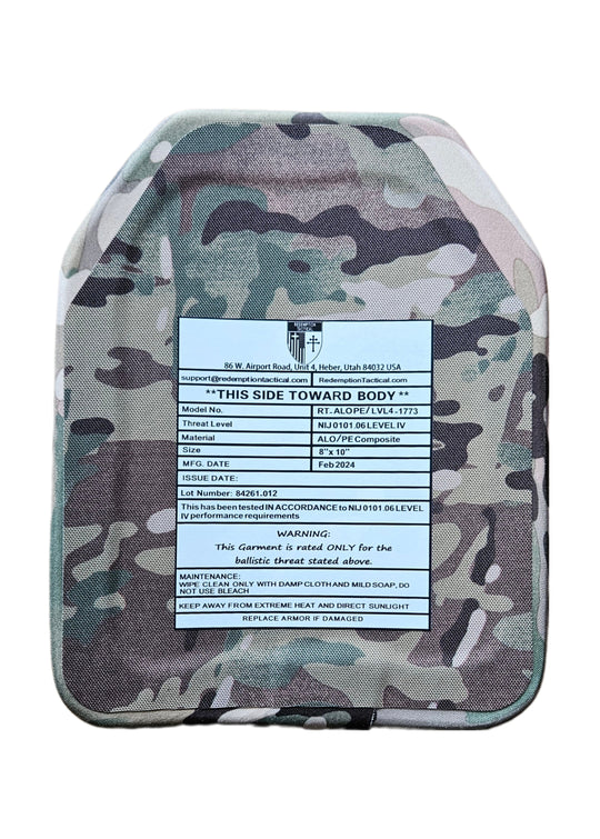 Redemption Tactical Ballistic Plates Level IV