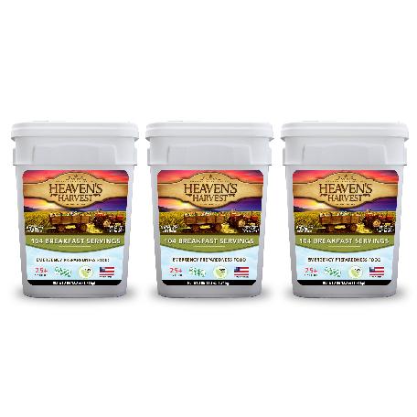Heaven's Harvest: Breakfast Bucket | Emergency Survival Food Kit