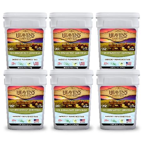 Heaven's Harvest: Breakfast Bucket | Emergency Survival Food Kit