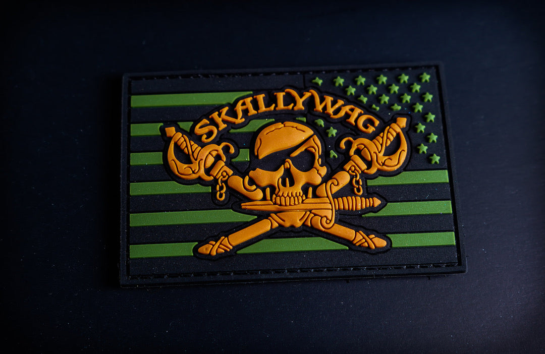 Skallywag Tactical: Flag PVC Patch-0